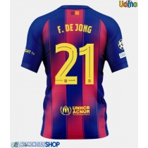 Maglie da calcio Barcelona Frenkie de Jong #21 Prima Maglia 2025-26 Manica Corta